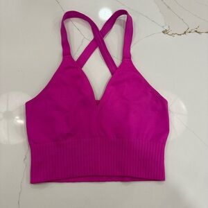 Free people good karma crop bra top